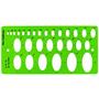 Template 10 Degree Ellipses Template 10 Degree Ellipses