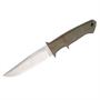 Bark River Knives 166MGCGC Sandstorm II A Fixed Blade Knife with Black Canvas Micarta Handle & Green Guard Bark River Knives 166MGCGC Sandstorm II A Fixed Blade Knife with Black Canvas Micarta Handle & Green Guard