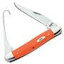 Case Knives 6231 Bird Hunter Pocket Knife with Orange G-10 Handles Case Knives 6231 Bird Hunter Pocket Knife with Orange G-10 Handles