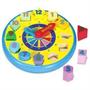 Melissa & Doug Wooden Shape Sorting Clock