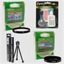 Hoya 58mm Filter Kit (UV & Circular Polarizing) + Opteka Pro Cleaning Kit + Tabletop Tripod for Canon EOS Hoya 58mm Filter Kit (UV & Circular Polarizing) + Opteka Pro Cleaning Kit + Tabletop Tripod for Canon EOS