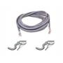 Belkin 100ft 10/100BT RJ45M/RJ45M CAT5E Patch Cable (Gray) Belkin 100ft 10/100BT RJ45M/RJ45M CAT5E Patch Cable (Gray)