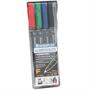 LumoColor Waterbased Fine Point Markers, 4 Colors/Pack STD316WP4