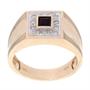 14k Yellow Gold Men's Onyx 1/8ct TDW Diamond Ring 14k Yellow Gold Men's Onyx 1/8ct TDW Diamond Ring