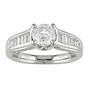 14k White Gold 1-1/2ct TDW Diamond Engagement Ring