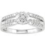 14k White Gold 1ct TDW Diamond Engagement Ring