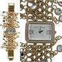 Betsey Johnson Women's Goldtone Bracelet Watch
