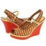 Vince Camuto Barry Dark Tan/Coral Vince Camuto Barry Dark Tan/Coral