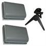 2 Pack Eq. NB-2LH Battery for Canon VIXIA HG10, HV20, HV30; Elura 40mc, 50, 60, 70, 80, 90 + Tripod 2 Pack Eq. NB-2LH Battery for Canon VIXIA HG10, HV20, HV30; Elura 40mc, 50, 60, 70, 80, 90 + Tripod