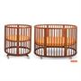 Stokke Sleepi MiniCrib System I w Mattresses - Cherry Stokke Sleepi MiniCrib System I w Mattresses - Cherry
