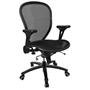 Mesh and Ventilated Office Chair - Mid Back Contemporary Mesh Chair - CP-B078-3-BK-GG Mesh and Ventilated Office Chair - Mid Back Contemporary Mesh Chair - CP-B078-3-BK-GG