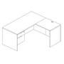 Executive Office Furniture / Home Office Furniture Set 16 - Legend Veneer - LGN-OPKG-16 Executive Office Furniture / Home Office Furniture Set 16 - Legend Veneer - LGN-OPKG-16