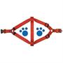 Cetacea Extra Large Deluxe Dog Harness (1'', 27-42'' long - blue step 1 pattern) Cetacea Extra Large Deluxe Dog Harness (1'', 27-42'' long - blue step 1 pattern)