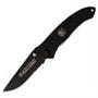 Extreme Ops, 3.50 In. Black Blade, Black G10 Handle, Comboe. Extreme Ops, 3.50 In. Black Blade, Black G10 Handle, Comboe.